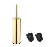 BGL 304 Acier Inoxydable Porte-Brosse de Toilette Long Seau Debout Loo Brosse pour la Salle de Bains décor (Or)