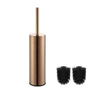 BGL 304 Porte-brosse de toilette rond en acier inoxydable rose gold | Durable et résistant à la corrosion | Design élégant pour salle de bain et toilettes invités