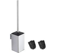 bgl Porte-Brosse WC carré en Acier Inoxydable 304 (chromé)