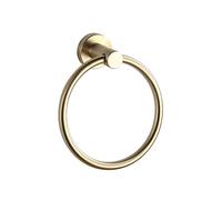 BGL Towel Ring Brushed Gold Stainless Steel 304 Towel Ring Wall Mount Bathroom Towel Holder Round Towel Hanger