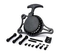 BGM Kit de démarrage à câble CNC noir compatible pour Piaggio Ciao, Bravo, Si, Boxer, Super Bravo