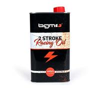 BGM Oldie Edition - Boîte en tôle vintage - Capacité : 1000 ml - Compatible avec Vespa, Lambretta, scooter, scooter, bidon d'huile universel à deux temps