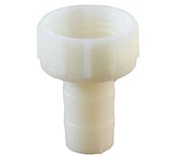 BgnEhRfL Connecteur, connecteur de Tuyau, 2 pièces 4/6/8/10/12/14/16/20 mm Tuyau à 1/2 connecteur Femelle connecteur de Tuyau d'eau cannelé raccord de Tube en Plastique,(12MM)