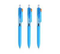 BgnEhRfL stylos,stylos à encre gel, Stylos à encre gel rétractables avec clip portable, pointe fine, séchage rapide(Blue a)