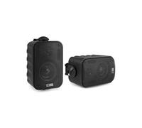 Power Dynamics Enceintes passives BGO30 2 voies 60 W Noires Woofer 3" Paire Intérieur/Extérieur