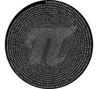 Bgraamiens Puzzle - Puzzle de jour - Le mystique - Puzzle rigide et unique - Chiffres ronds pour adultes - Noir et blanc