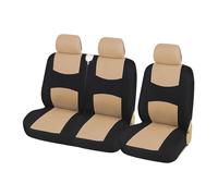 BGRVCKS Ensemble Housses siège Housses De Siège Auto Universelles Robustes pour Peugeot pour Boxer pour Expert Camionnette(Beige)