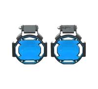 BGRVCKS Grille Protection Phare Moto pour B&MW R 1250 RT R1250RT R1250RS R1200RS R1200RT R1200 LC R1250 RS Cache Phare Antibrouillard Protection Grille Protection Couverture Phare Moto(Bleu)