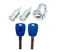 BGRVCKS Interrupteur Verrouillage allumage pour Fiat pour Doblo MK2 2010 2011 2012 2013 2014 2015 2016 2017 2018-2022 Cylindre De Serrure De Porte Interrupteur D'allumage Barillet De Serrure