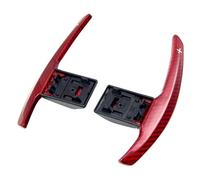 BGRVCKS Palettes de Changement de Vitesse au Volant Palettes Changement Vitesse Au Volant pour B&MW F36 F21 F22 F32 F30 F02 F80 F11 F06 F20 F23 F10 F12 F26 F15 M3(Rouge Carbone)