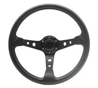 BGRVCKS Palettes de Changement de Vitesse au Volant Volant Sport Universel 14 Pouces 350 Mm pour Drifting Racing(Noir)
