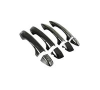 BGRVCKS Poignées Porte extérieures Voiture pour VW pour Polo MK6 AW 2017-2023 Poignée De Porte Intelligente Couvercle Garniture De Protection Accessoires De Voiture Pièces