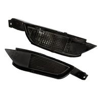 BGRVCKS Pour F&ord Fiesta WT Mk7 2008-2016 & C-MAX 2010-2015 Feu Arrière De Frein Réflecteur De Pare-chocs Arrière Noir Lampe Antibrouillard LR Feu Stop De Voiture