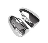 BGRVCKS pour Toyota pour Vios pour Yaris pour Vite 2014 2015 2016-2019 Accessoires Garniture Couvercle De Rétroviseur Latéral Porte Avant Voiture Couverture rétroviseur Voiture(avec lumières Argent)