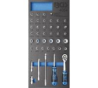 BGS 1/3 Tiroir D'Atelier: Jeu De Clés À Douille 6,3 (1/4) 41 Pièces 4054