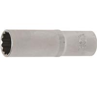 BGS 10683 Douille, profonde, 12 pans, 12,5 (1/2), 16 mm