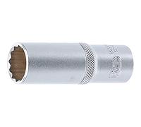 BGS technic BGS Douille pour clé, douze pans, longue 12,5 mm (1/2") 19 mm Quantité:1