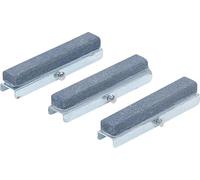 BGS 1146 | Pierres de rechange pour art. 1156 | mâchoires 50 mm | K 220 | 3 pièces
