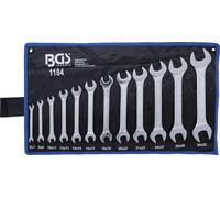 BGS 1184 Jeu de clés à fourche double, 6x7-30x32 mm, 12 pcs.