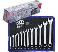 BGS 1197 - Jeu de clés mixtes - 6-22 mm - 12 pièces