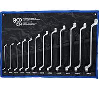 BGS 1214 - Jeu de clés à œil doubles - coudées - 6 x 7-30 x 32 mm - 12 pièces