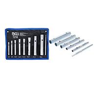 BGS 1218 | Jeu de clés à tubes | 6 x 7-20 x 22 mm | 9 pièces & BGS Diy 85814 | Jeu de clés à tubes | 8 x 9-16 x 17 mm | 6 pièces