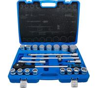 BGS technic Coffret de douilles douze pans 20 mm (3/4") 21 pièces