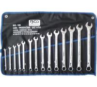 BGS 1228 Jeu de clés mixtes, extra longues, 6-19 mm, 14 pcs.