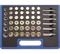 BGS 123 Kit de réparation pour filetage de vidange d'huile, 114 pcs.