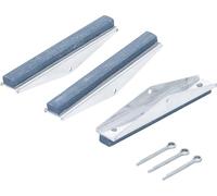 BGS 1257 | Pierres de rechange pour art. 1157 | mâchoires 100 mm | K 280 | 3 pièces