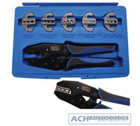 BGS 1410 - Kit Pince à Sertir Avec 5 Paire Cuire Dans Valise