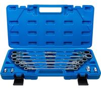 BGS technic KG Jeu de clés à œil à cliquet BGS 1541 8-19 mm 10 pièces