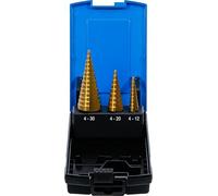 BGS technic Jeu de forets étagés nitrure de titane Ø 4 - 30 mm 3 pièces BGS Quantité:1