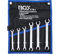 BGS 1761 | Jeu de clés à tuyauter | 8 x 10-17 x 19 mm | 6 pièces