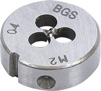 BGS technic KG – Filières 1900-M2X0.4-S M2 x 0,4 x 25 mm