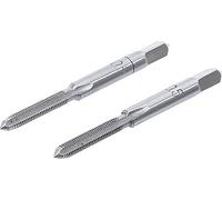 BGS technic Tarauds et filières 1900-M3X0.5-B M3 x 0,5 mm 2 pièces