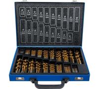 BGS technic - Jeu de forets HSS BGS 1994 - nitrure de titane - 1-10 mm - 170 pièces
