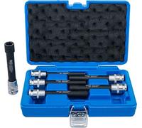 BGS technic Jeu de douilles, profil E, extra longues 12,5 mm (1/2") E10 - E20 6 pièces BGS Quantité:1