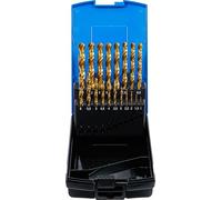 BGS technic KG – Jeu de forets BGS 2040 HSS-G traitement au nitrure de titane 1–10 mm 19 pièces