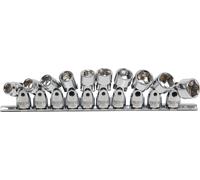 BGS 205 Jeu de douilles articulées 3/8 ", Pro Torque, 10-19 mm