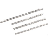 BGS 2120 Rail à emboîter avec 15 clips, 6,3 (1/4)