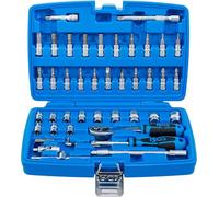 BGS 2141 | Coffret de douilles | 6,3 mm (1/4") | en pouces | 46 pièces