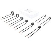 BGS 2169-1 | Jeu de bobines d’induction pour appareil de chauffage à induction | coudées, 90° | pour art. 2169, 3390, 3391 | 8 pièces