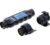 BGS 2171 Testeur d'électricité pour remorque / véhicule tracteur, 7 / 13 pôles