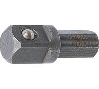 BGS 2229-1 | Adaptateur à cliquet pour embouts, 8 mm (5/16") - mâle 10 mm (3/8") | 30 mm