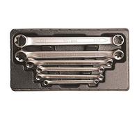 BGS 2268 - Jeu de clés à œil doubles profil E - E6 x E8 - E20 x E24-6 pièces