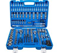 BGS 2292 | Coffret de douilles Super Lock | 6,3 mm (1/4") / 10 mm (3/8") / 12,5 mm (1/2") | 192 pièces