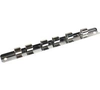 BGS 2316 Rail à emboîter avec 7 clips, 6,3 (1/4)