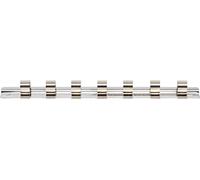 BGS technic BGS Rail pour douilles 7 clips 10 mm (3/8") Quantité:1