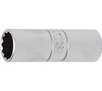 BGS 2385 | Douille de bougie à retenue en caoutchouc douze pans | 12,5 mm (1/2") | 16 mm